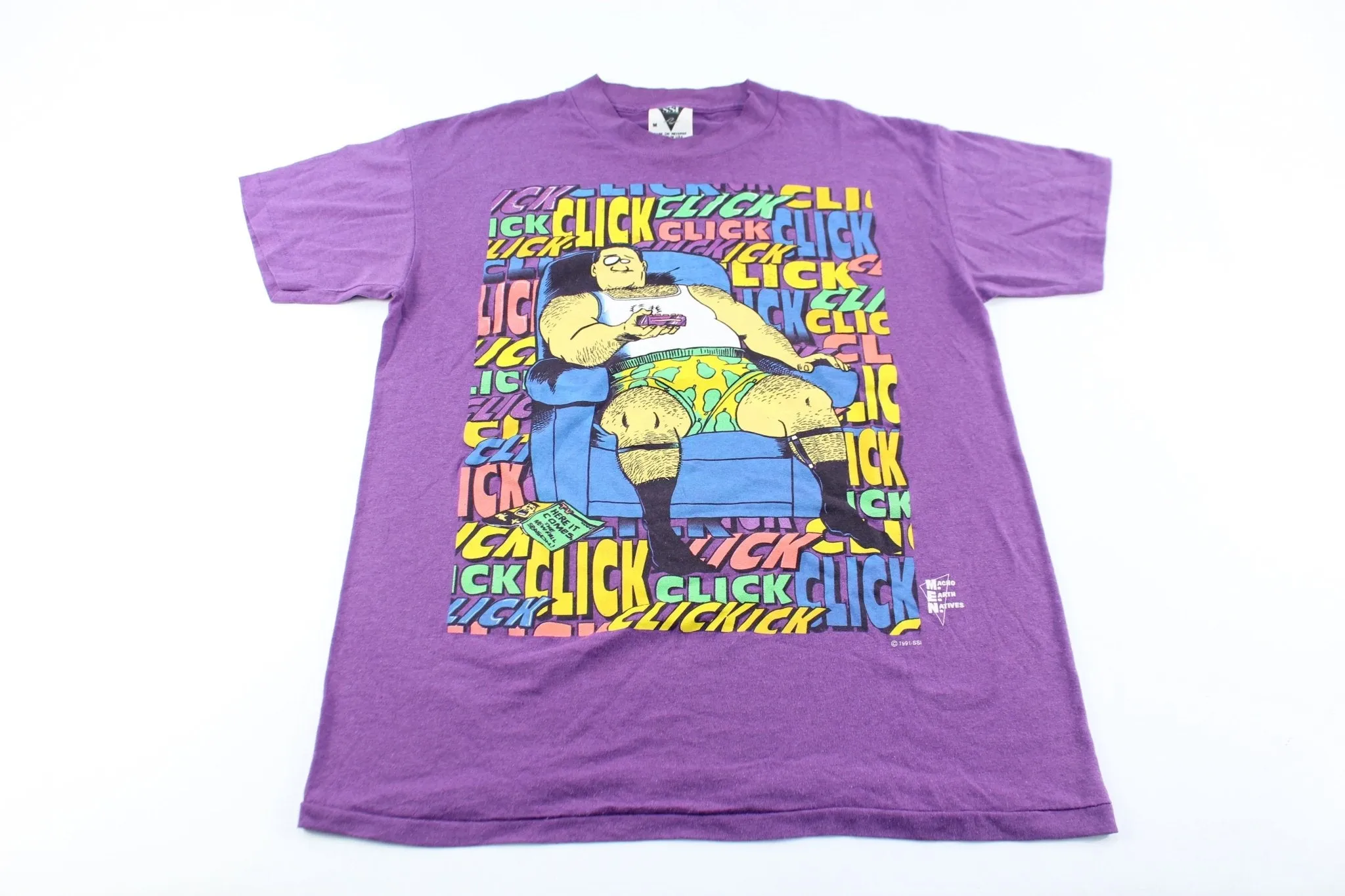 1991 Click TV Graphic T-Shirt