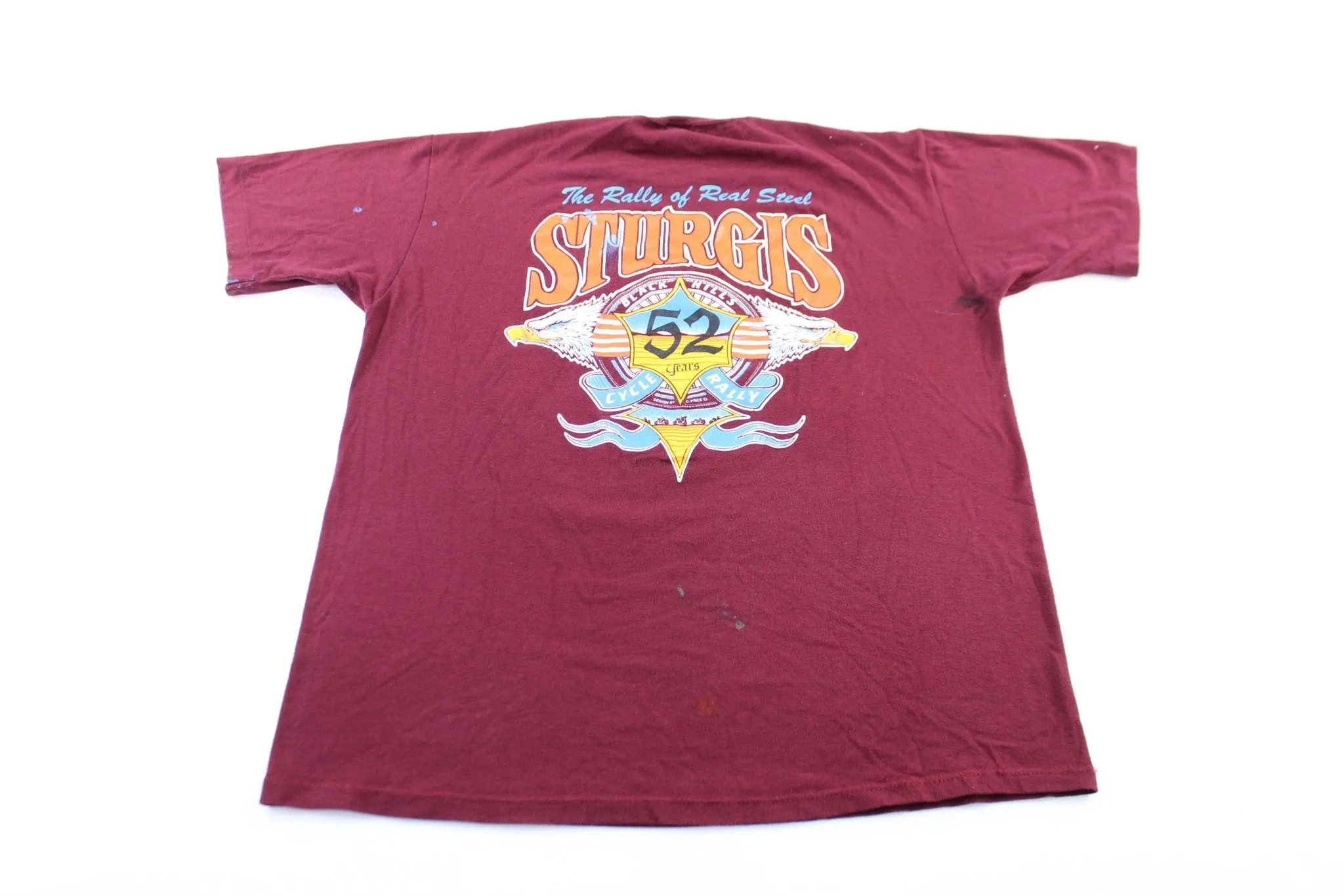 1992 Sturgis Black Hills Rally Graphic T-Shirt