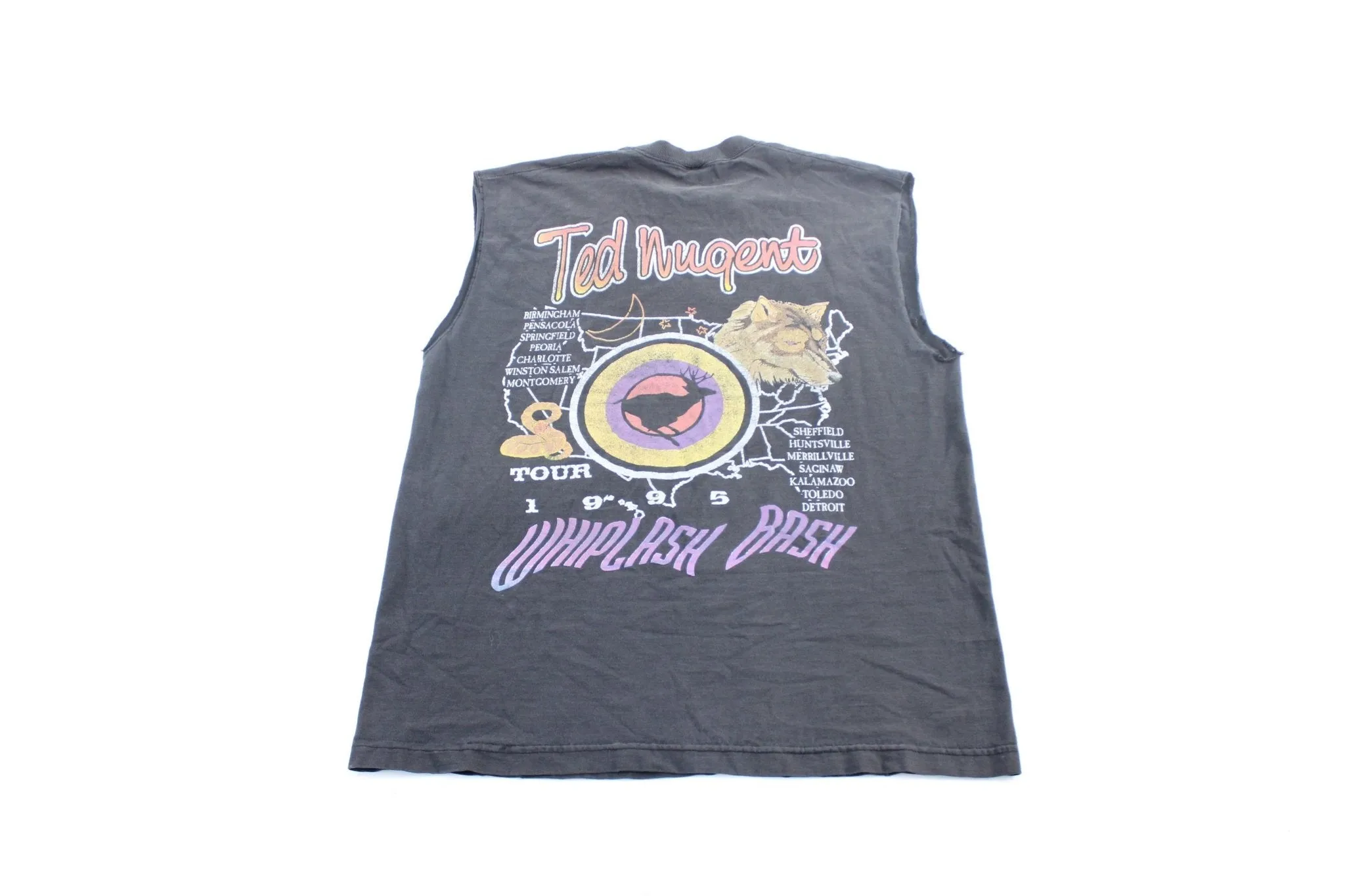 1995 Ted Nugent Whiplash Bash Tour Tank Top