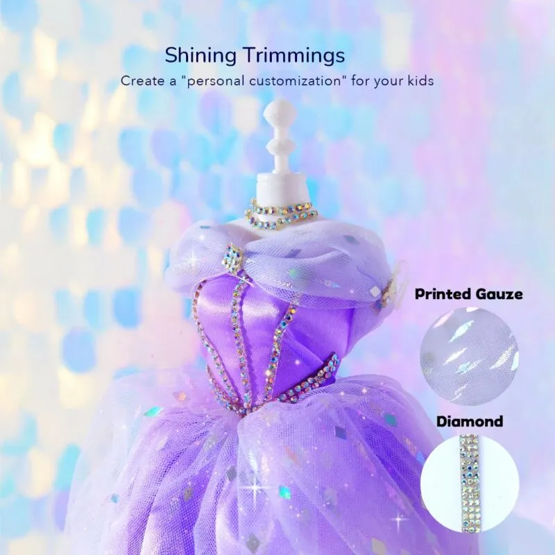 Clothing Design Princess's Fitting Room Blue