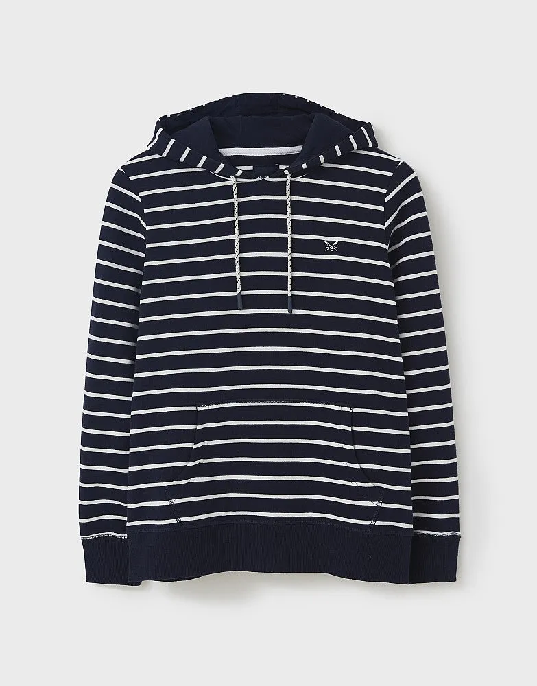 Crew Clothing Ash Striped Hoodie