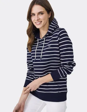 Crew Clothing Ash Striped Hoodie