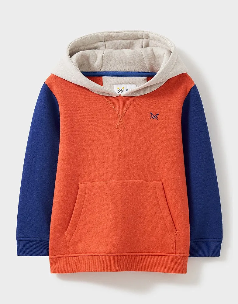 Crew Clothing Boys Colour Block Hoodie