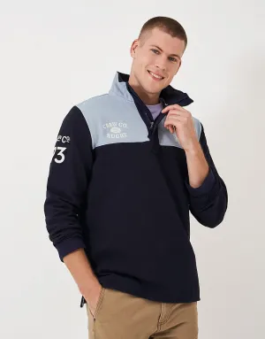 Crew Clothing Chest Panel Padstow Sweatshirt