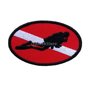 Diver Down Flag Patch