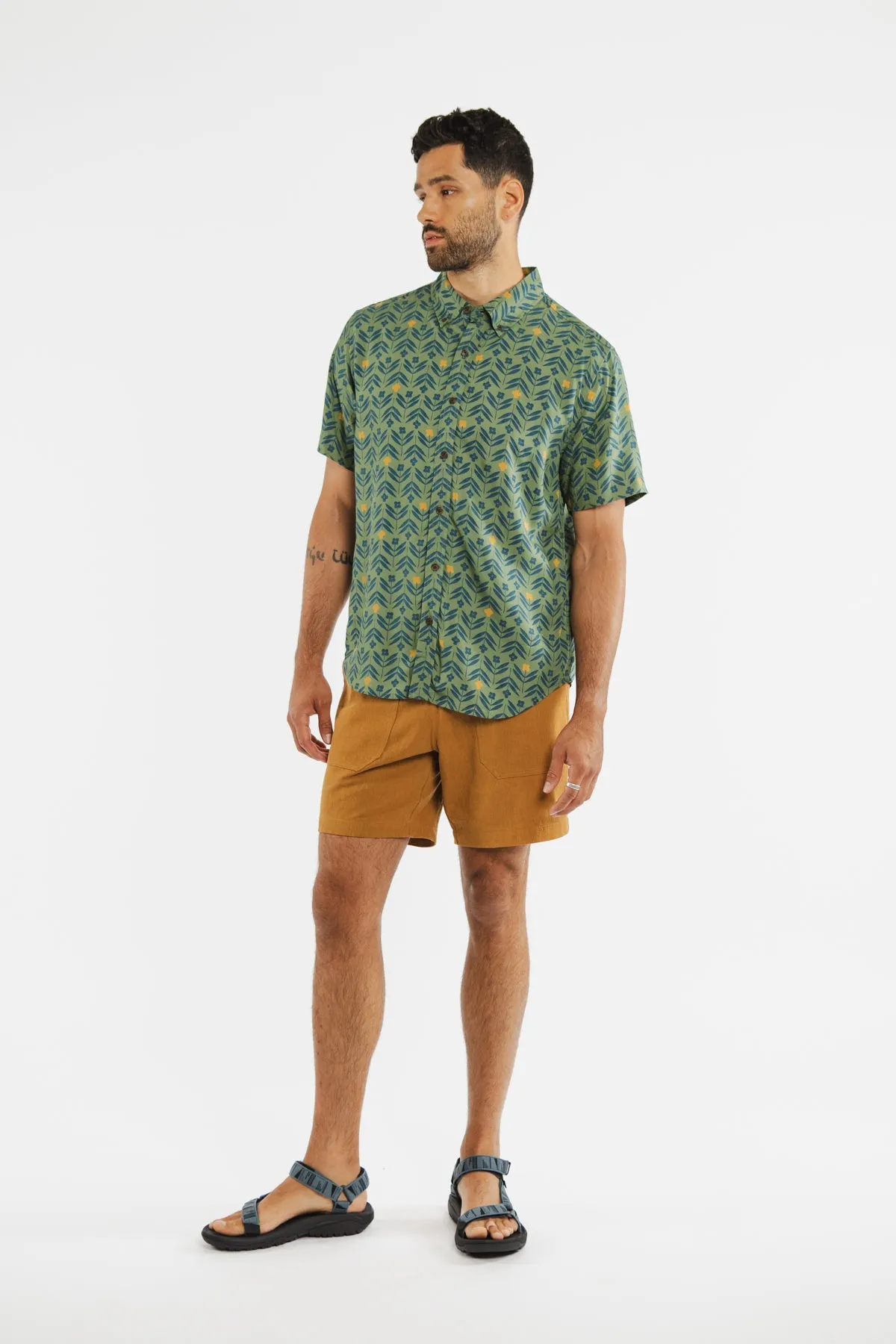 Grant Slim Shirt / Primrose