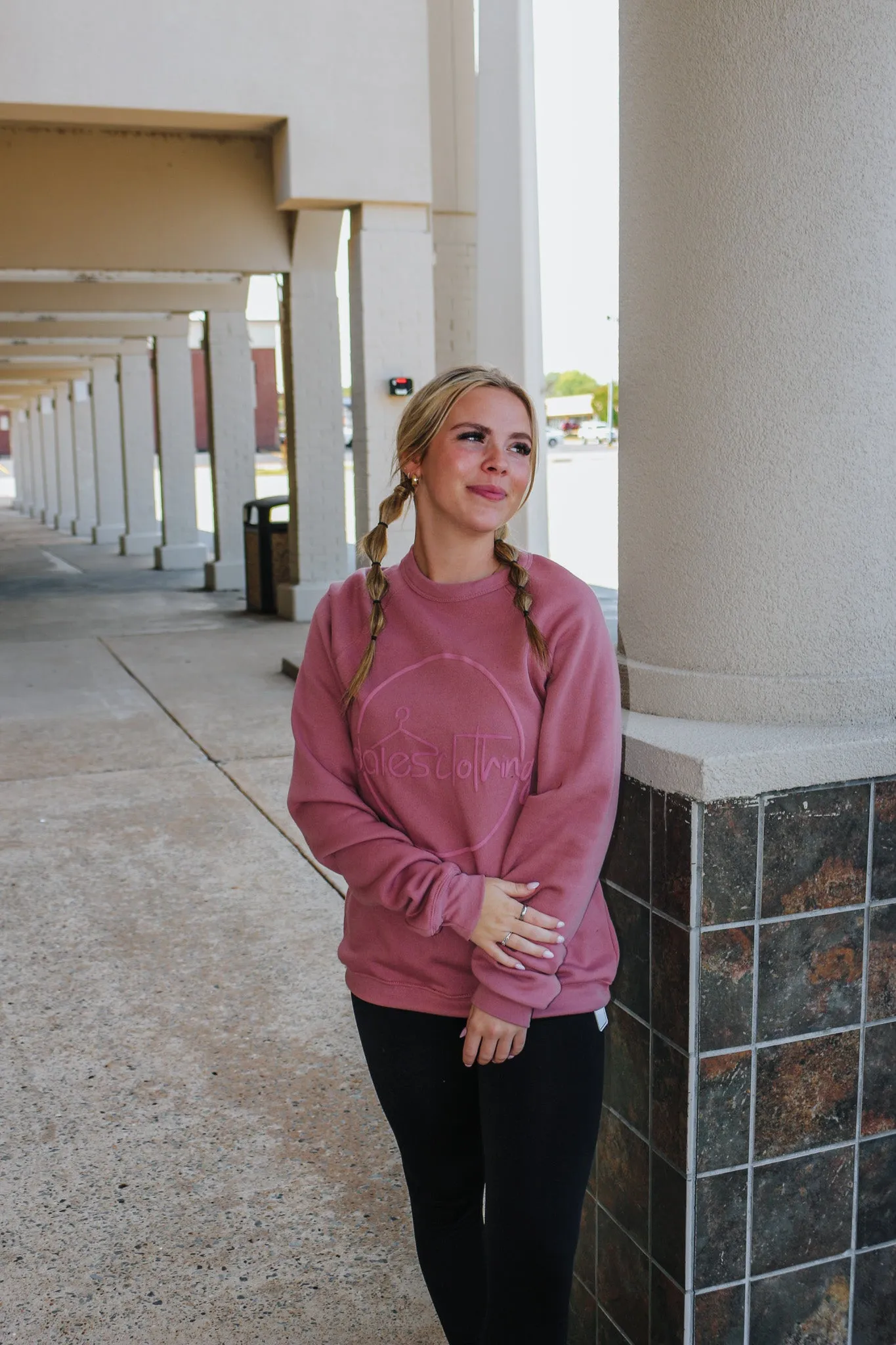 Mauve Dales Clothing Sweatshirt